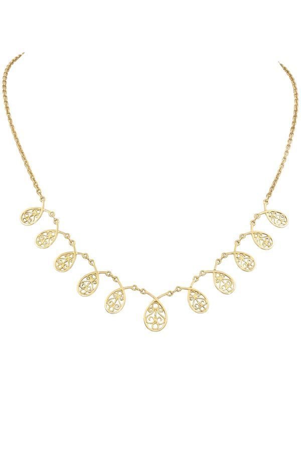 DRAPERIE ANCIENNE FILIGRANE - Castafiore