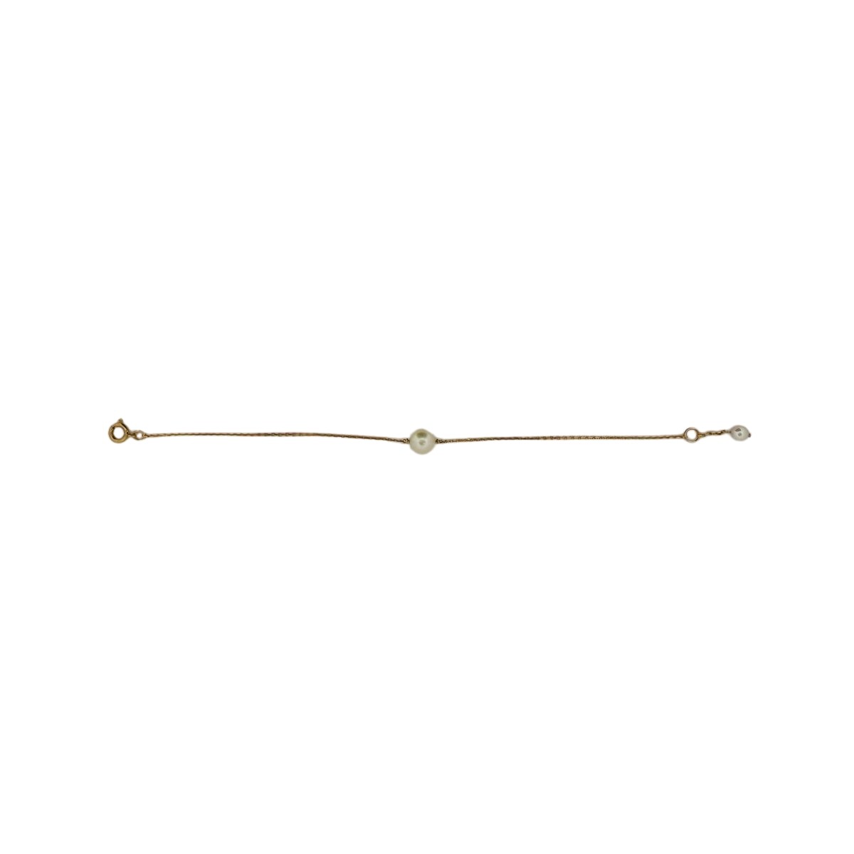 Ensemble de 7 bracelets en or jaune et perle - Castafiore