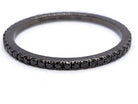 Etername Bague Pure Or noir Diamant - Castafiore