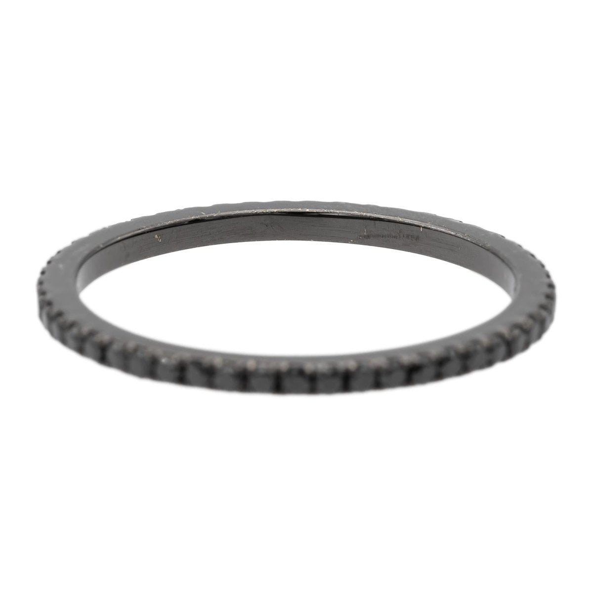 Etername Bague Pure Or noir Diamant - Castafiore