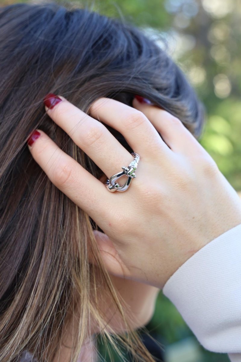 Fred Bague Force 10 Or blanc - Castafiore