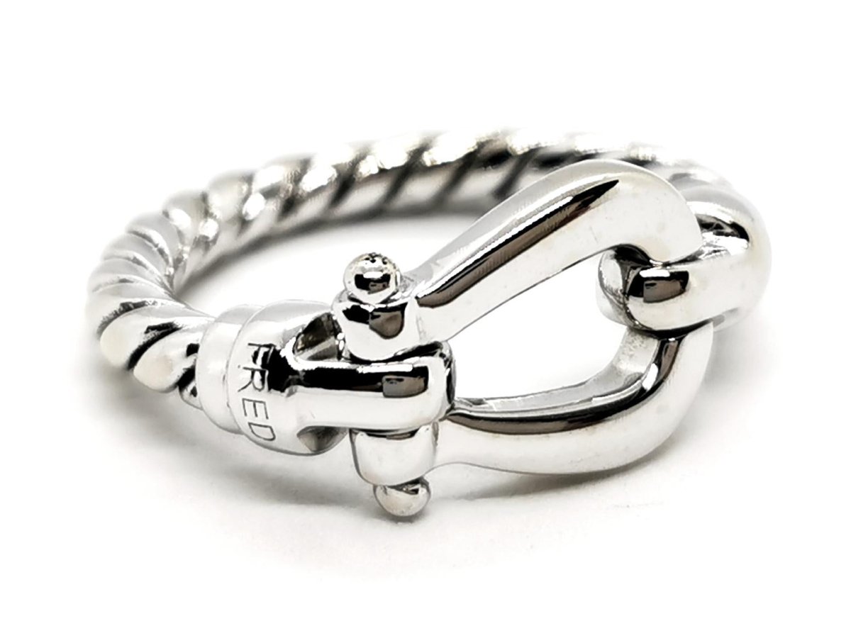 Fred Bague Force 10 Or blanc - Castafiore