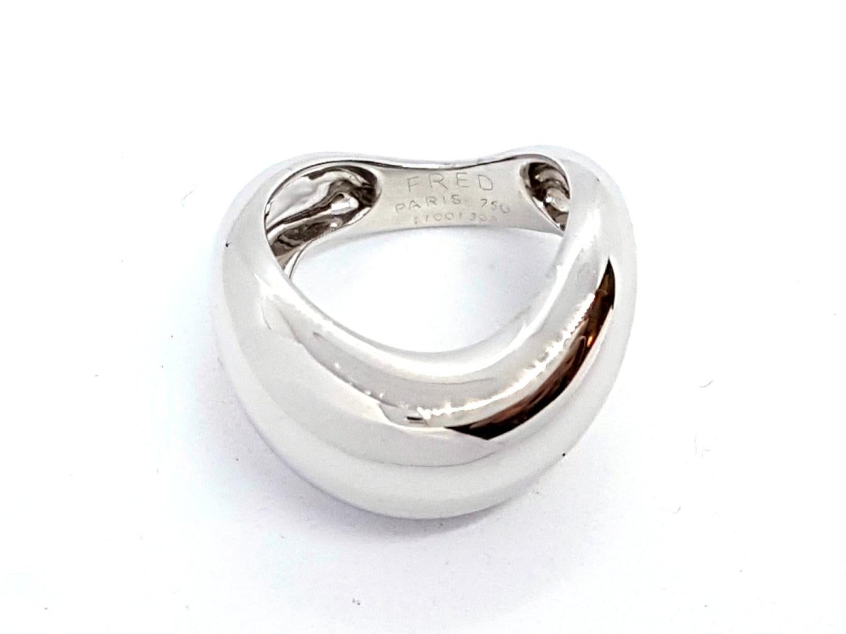 Fred Bague Mouvementé Or blanc - Castafiore