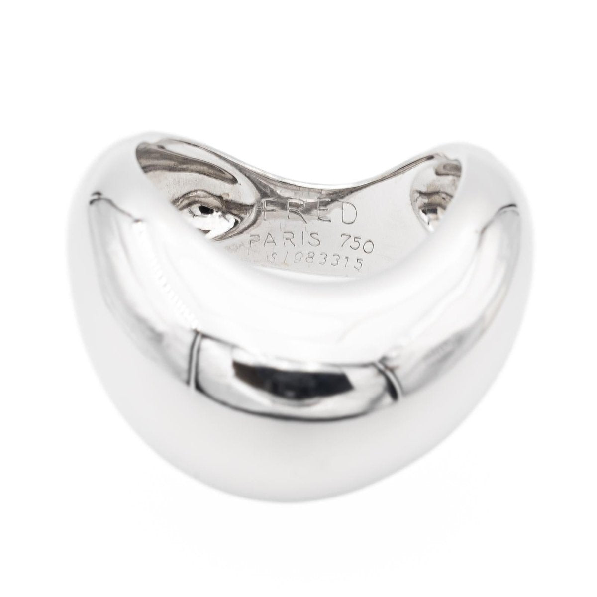 Fred Bague Mouvementé Or blanc - Castafiore