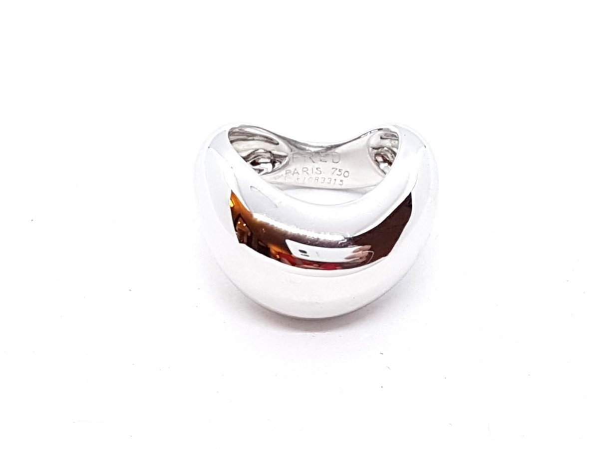 Fred Bague Mouvementé Or blanc - Castafiore