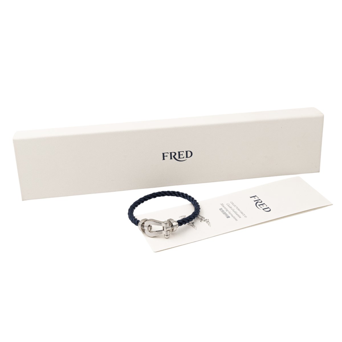 Fred Bracelet Force 10 Or blanc - Castafiore