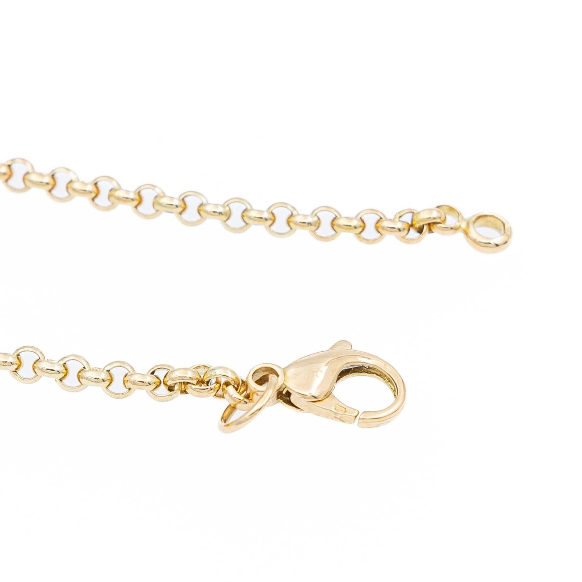 Fred Collier Maille jaseron Or jaune Diamant - Castafiore