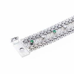 Gay Frères Bracelet Manchette Or blanc Diamant - Castafiore