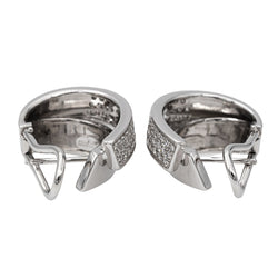 Giorgio Visconti Boucles d'oreilles Or blanc Diamant - Castafiore