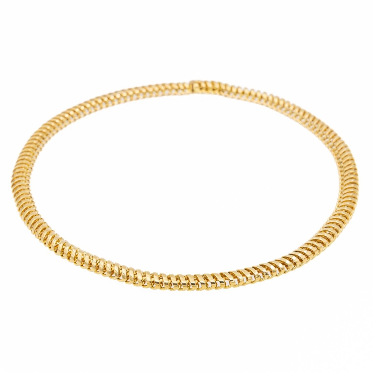Gübelin Collier Maille fantaisie Or jaune - Castafiore