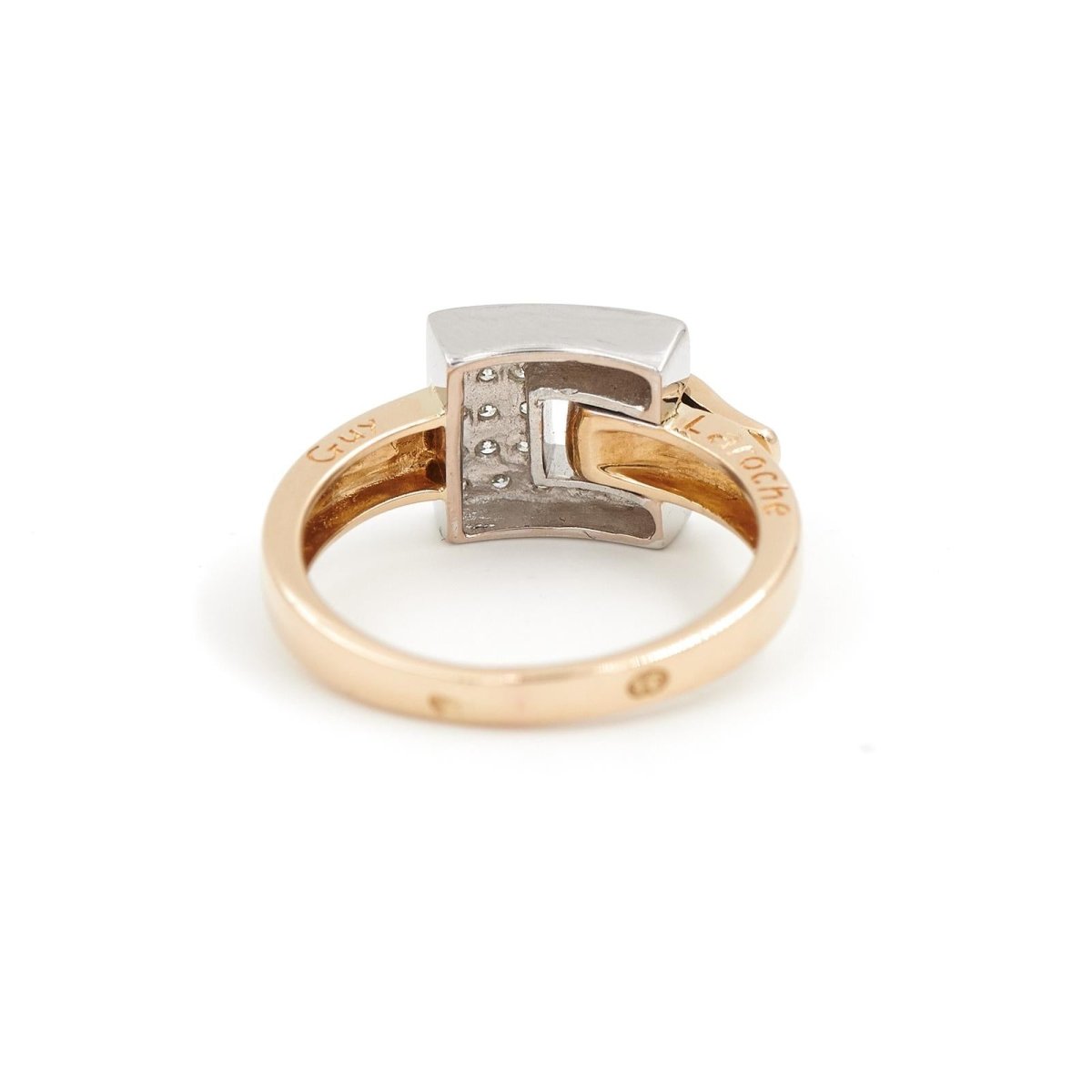 Guy Laroche Bague Or jaune Diamant - Castafiore
