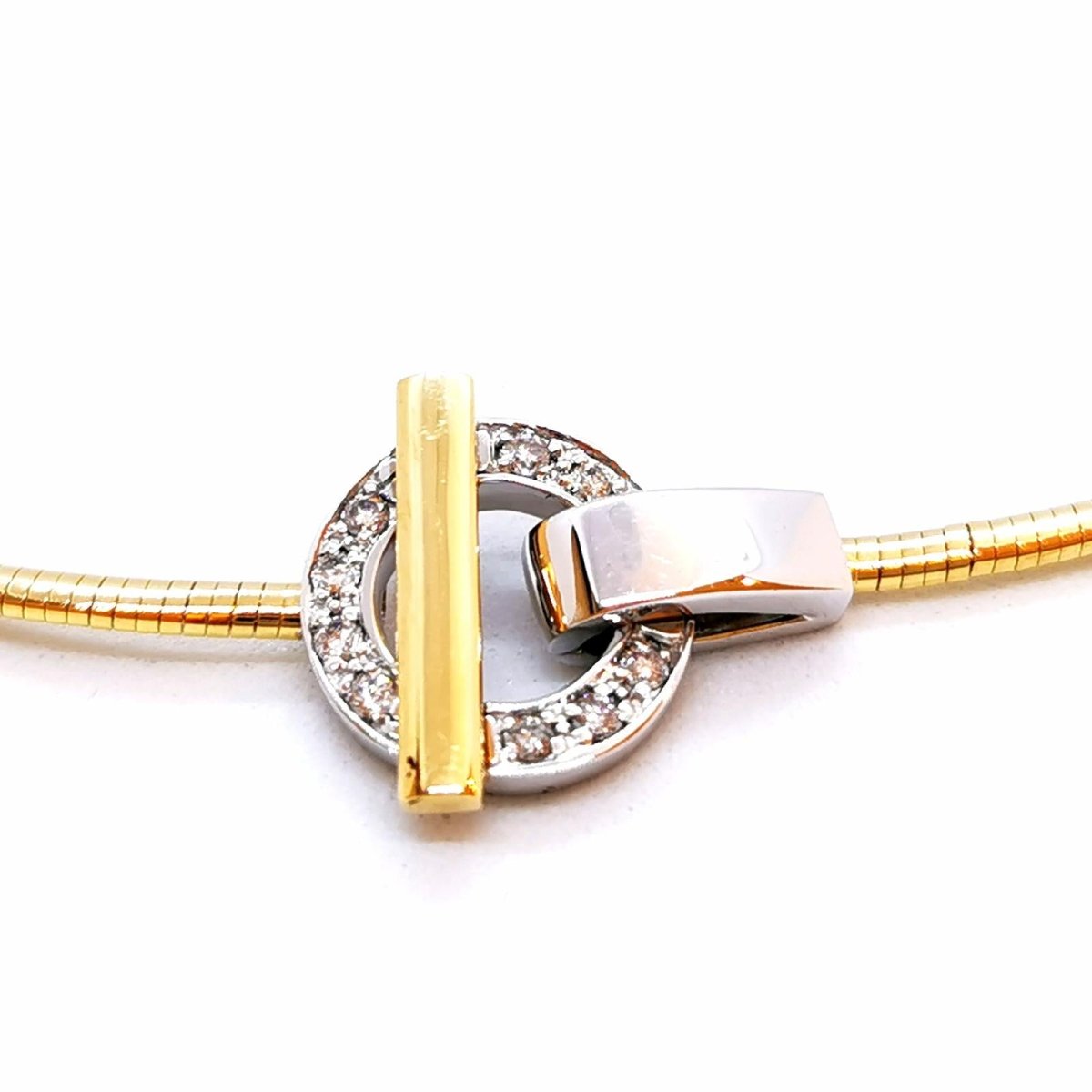 Guy Laroche Collier Or jaune Diamant - Castafiore