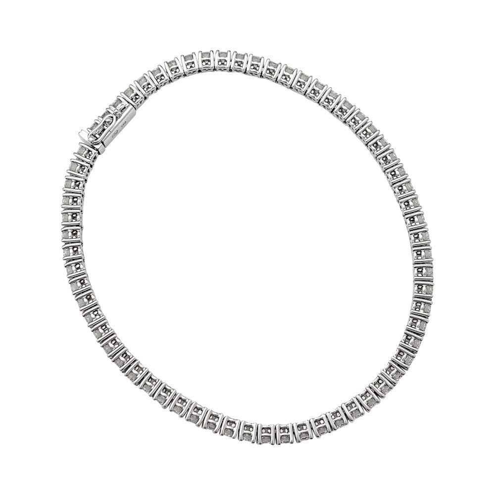 Ligne tennis Gubelin or blanc diamants - Castafiore