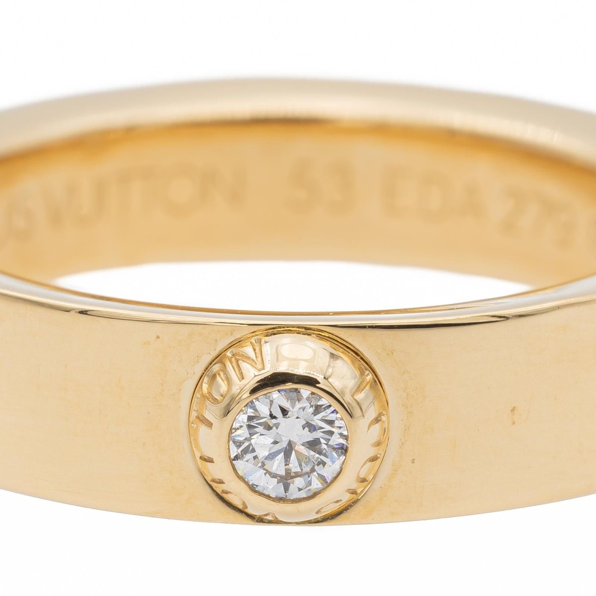 Louis Vuitton Bague Clous Or jaune Diamant - Castafiore