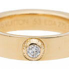 Louis Vuitton Bague Clous Or jaune Diamant - Castafiore