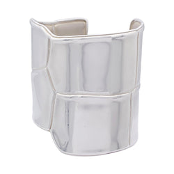 Manchette Hermès, "Niloticus Eclat", argent. - Castafiore