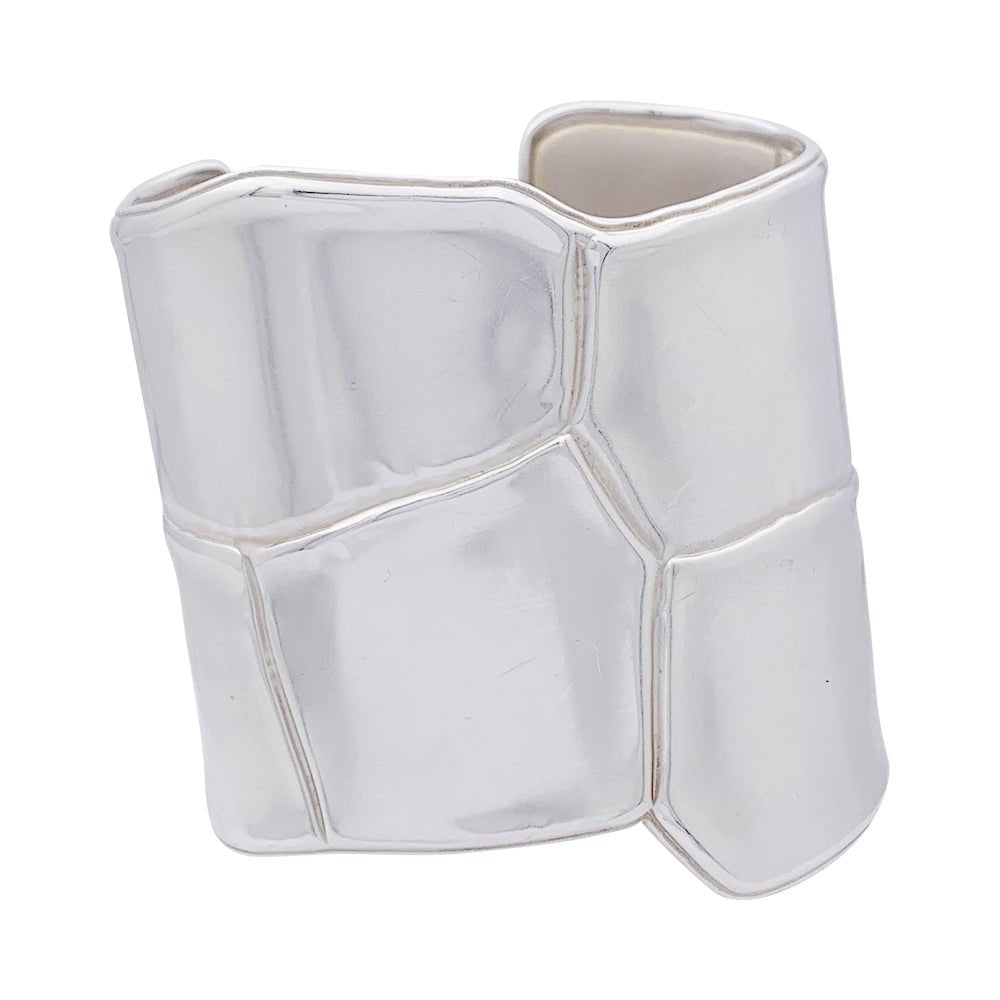 Manchette Hermès, "Niloticus Eclat", argent. - Castafiore