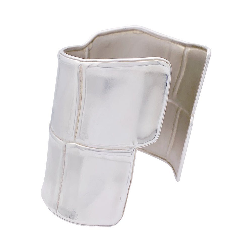 Manchette Hermès, "Niloticus Eclat", argent. - Castafiore