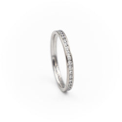 Mauboussin Bague Alliance Or blanc Diamant - Castafiore