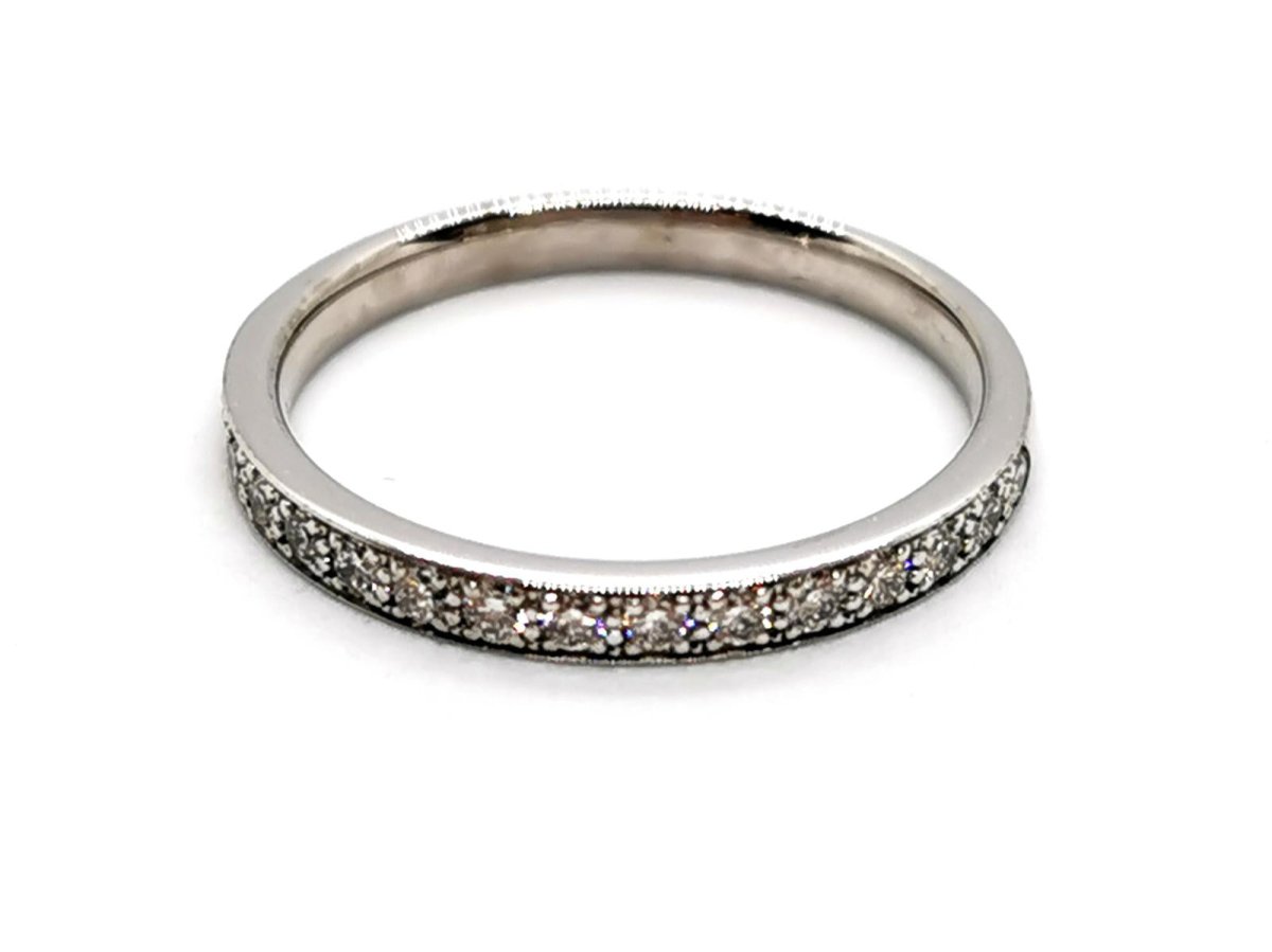 Mauboussin Bague Demi alliance Lovissime aussi Or blanc Diamant - Castafiore