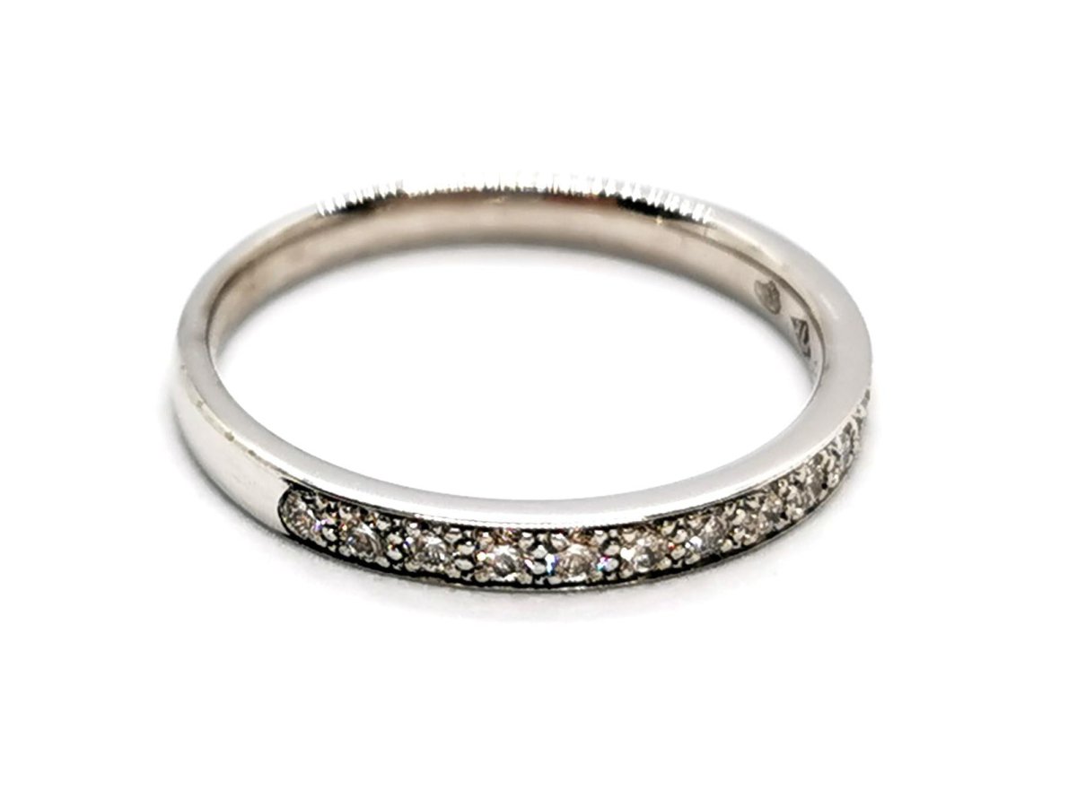 Mauboussin Bague Demi alliance Lovissime aussi Or blanc Diamant - Castafiore