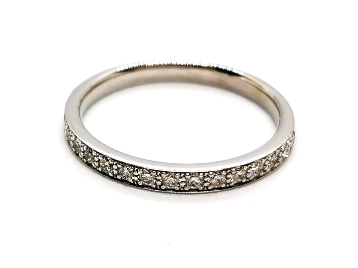 Mauboussin Bague Demi alliance Lovissime aussi Or blanc Diamant - Castafiore