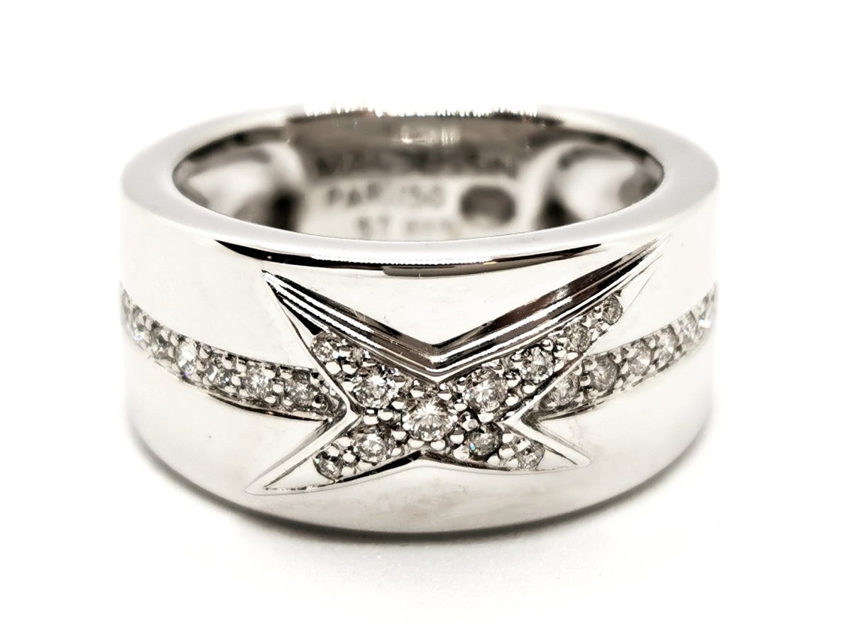 Mauboussin Bague Etoile étoile divine Or blanc Diamant - Castafiore