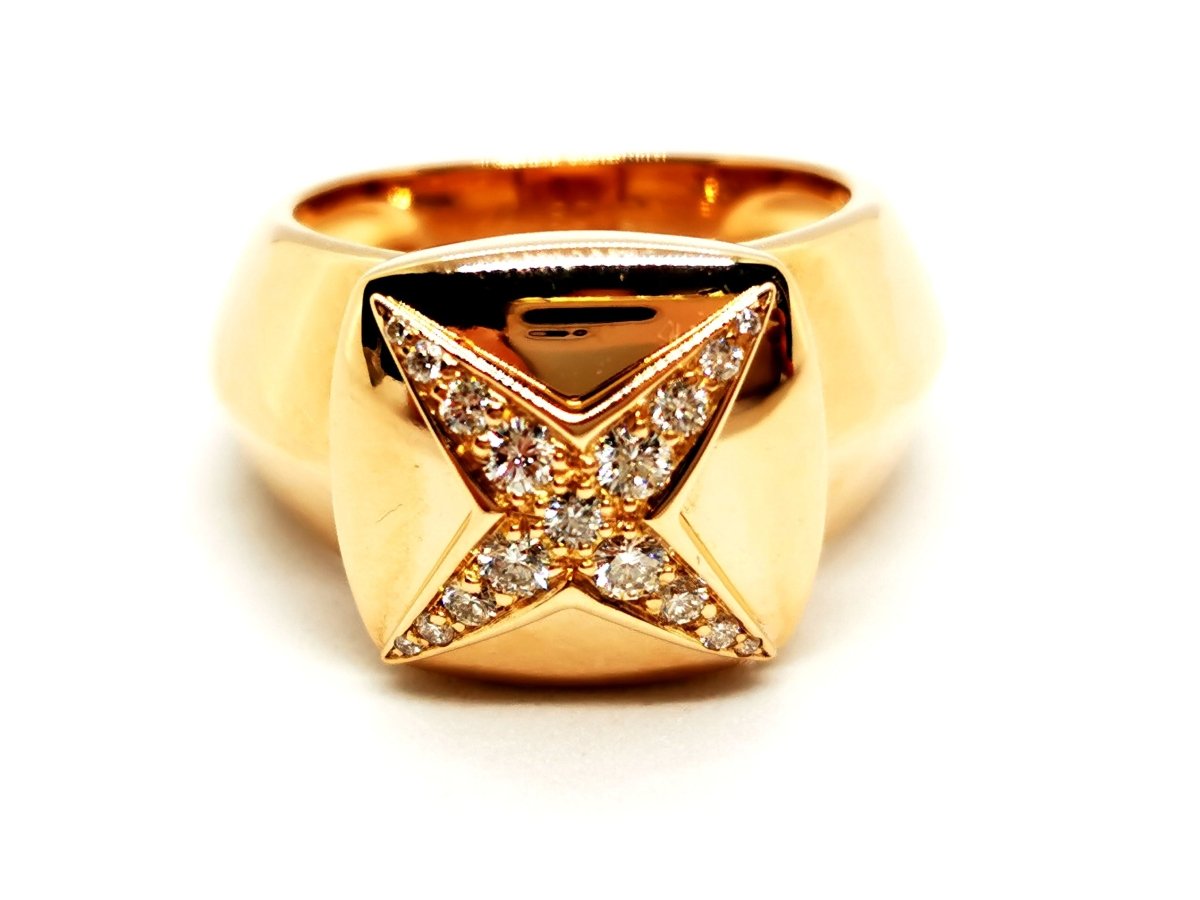 Mauboussin My divine star ring Pink gold Diamond Castafiore