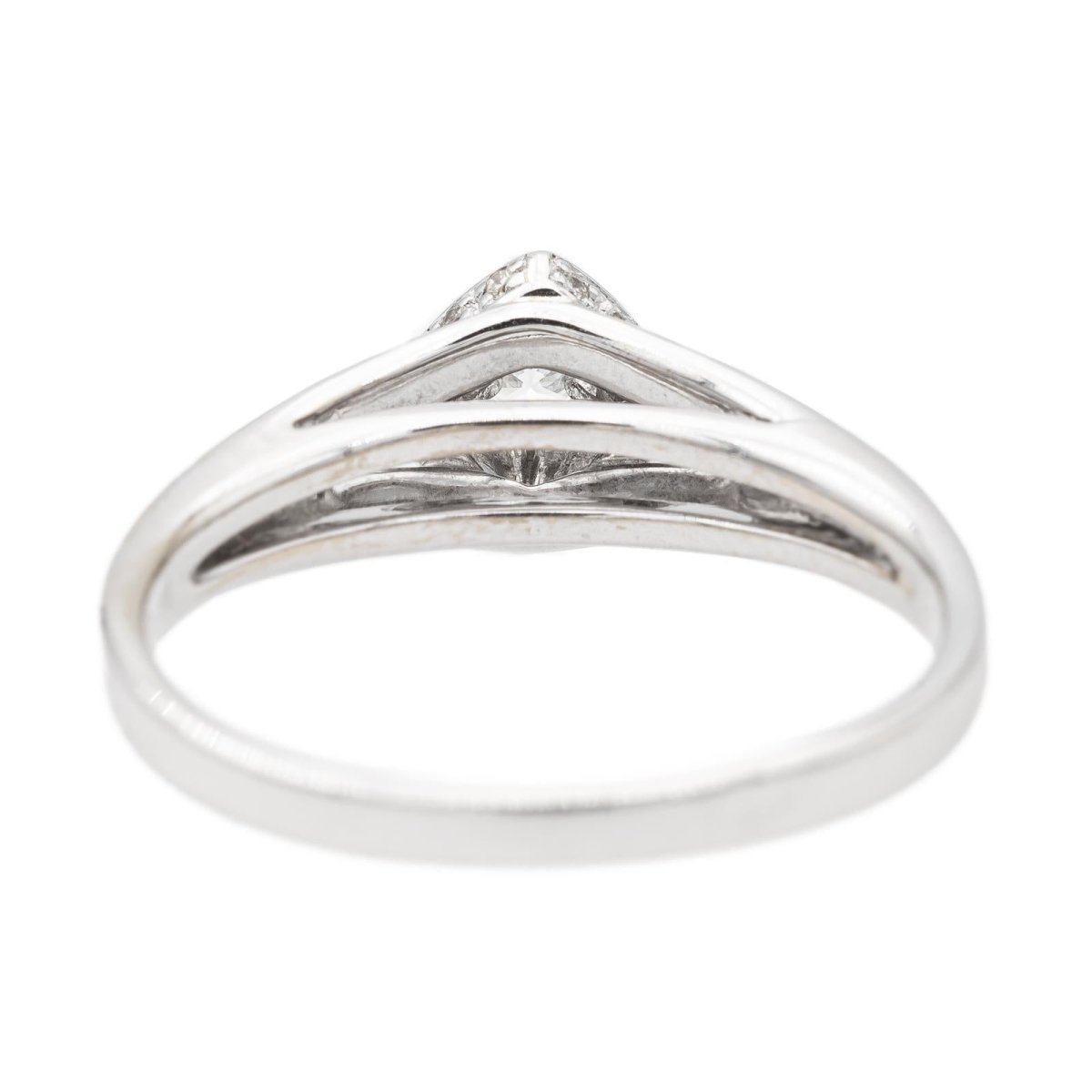 Mauboussin Bague Solitaire Love My love n°1 Or blanc Diamant - Castafiore