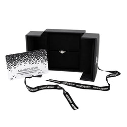 Mauboussin Bague Solitaire Love My love n°1 Or blanc Diamant - Castafiore