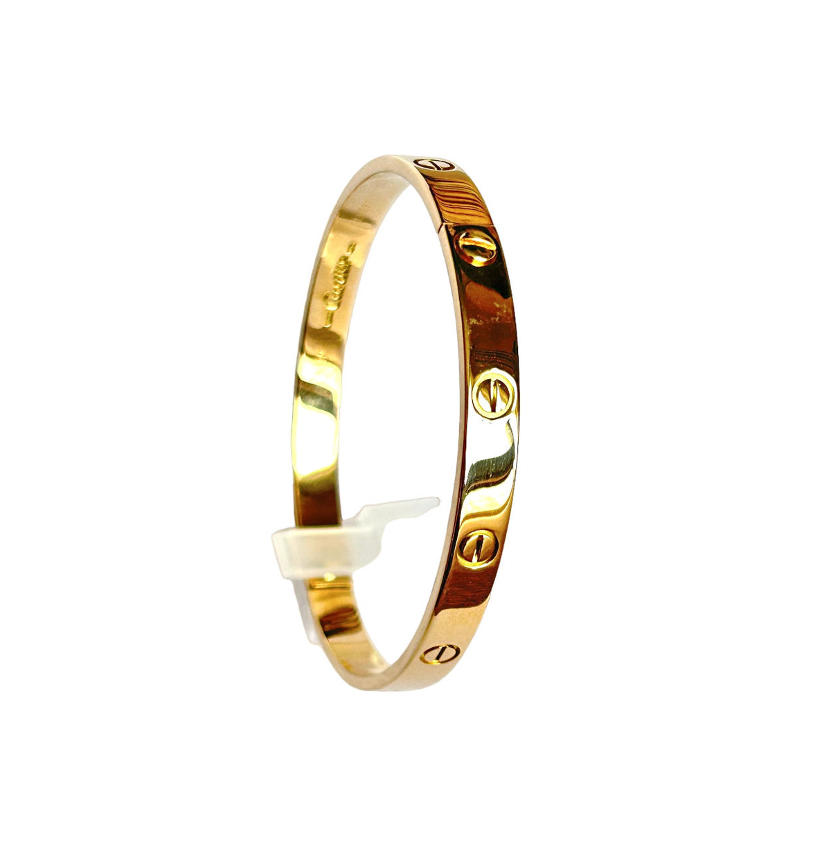 Bracelet CARTIER Love en or jaune (Taille 19)