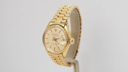 Montre Rolex Lady Oyster Perpetual en or jaune 18kt