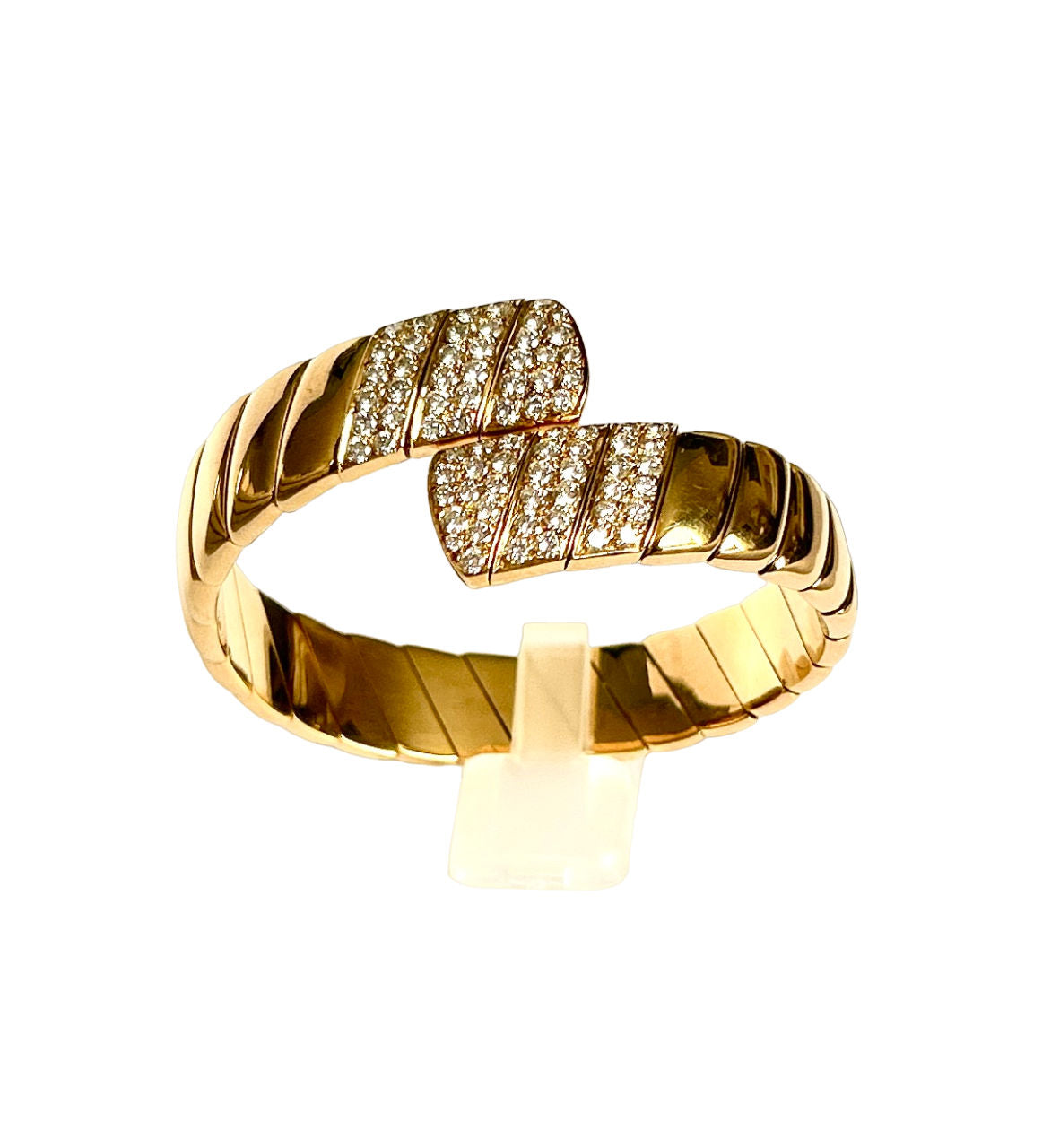 CARTIER bracelet in yellow gold and diamonds