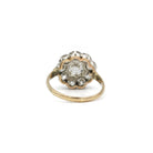 Bague Marguerite - Or, platine et Diamants