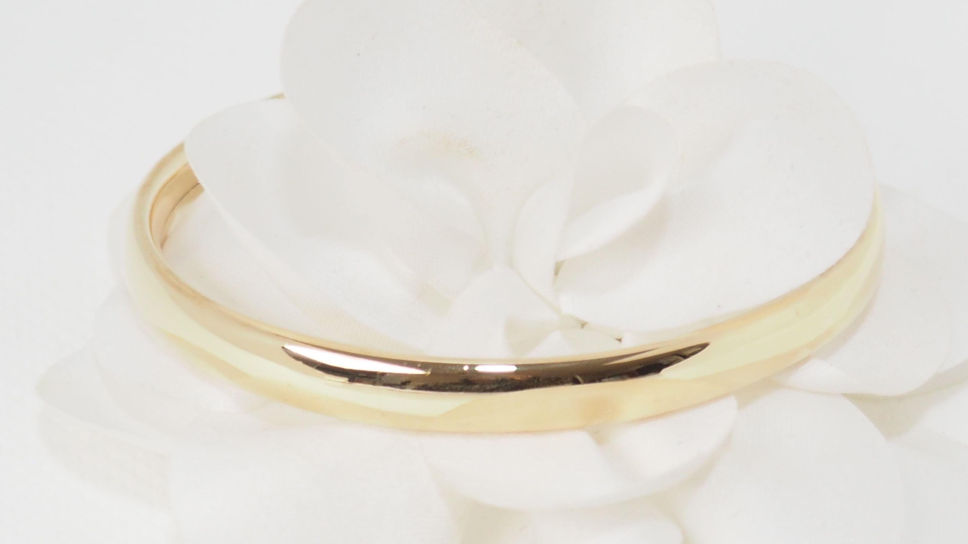 Bracelet Jonc flexible en or jaune