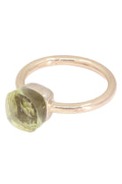 Bague POMELLATO Nudo petit en quartz citron et or jaune