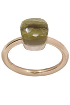 Bague POMELLATO Nudo petit en quartz citron et or jaune