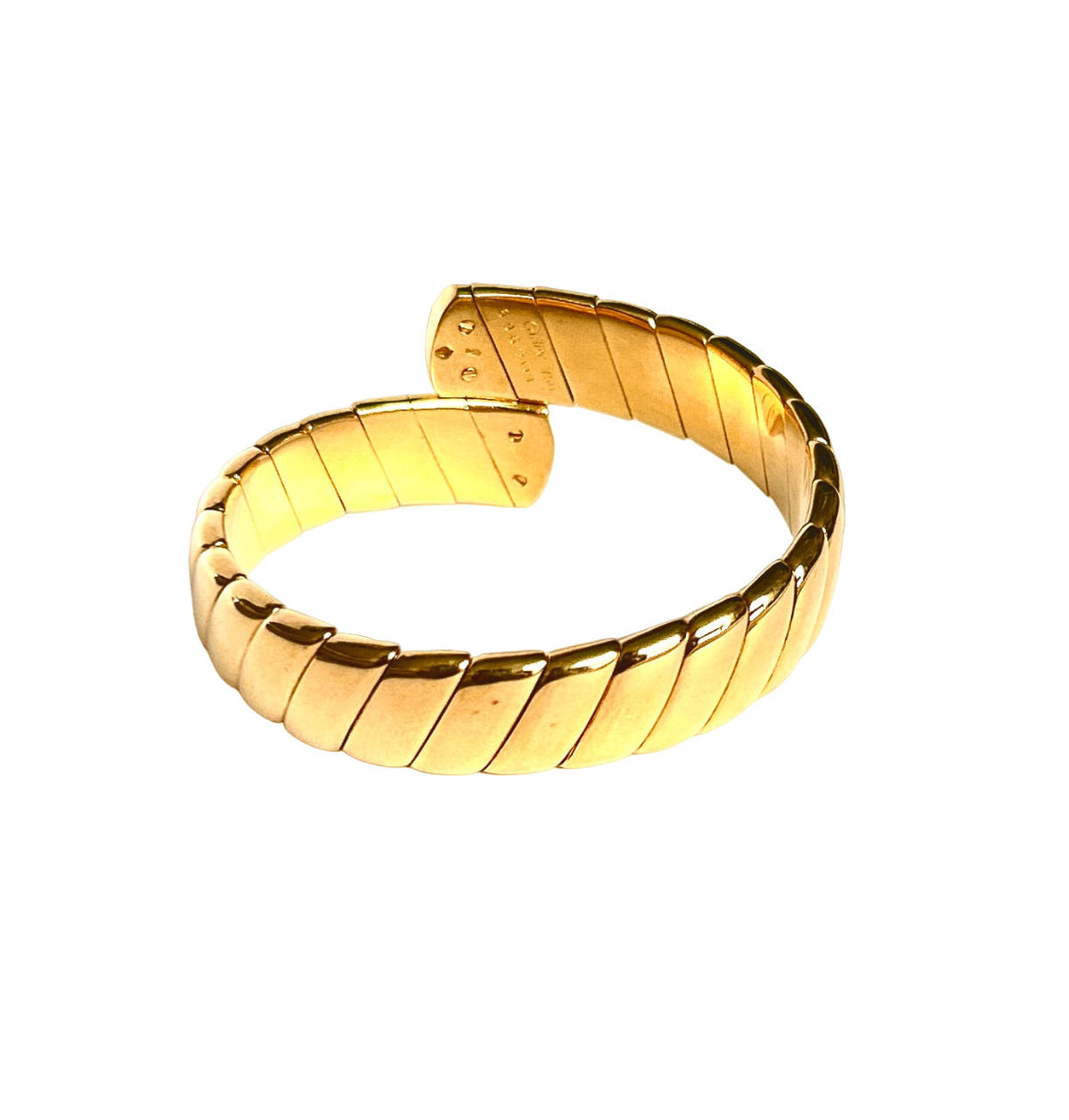 Bracelet CARTIER en or jaune et diamants