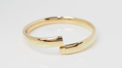 Bracelet Jonc flexible en or jaune