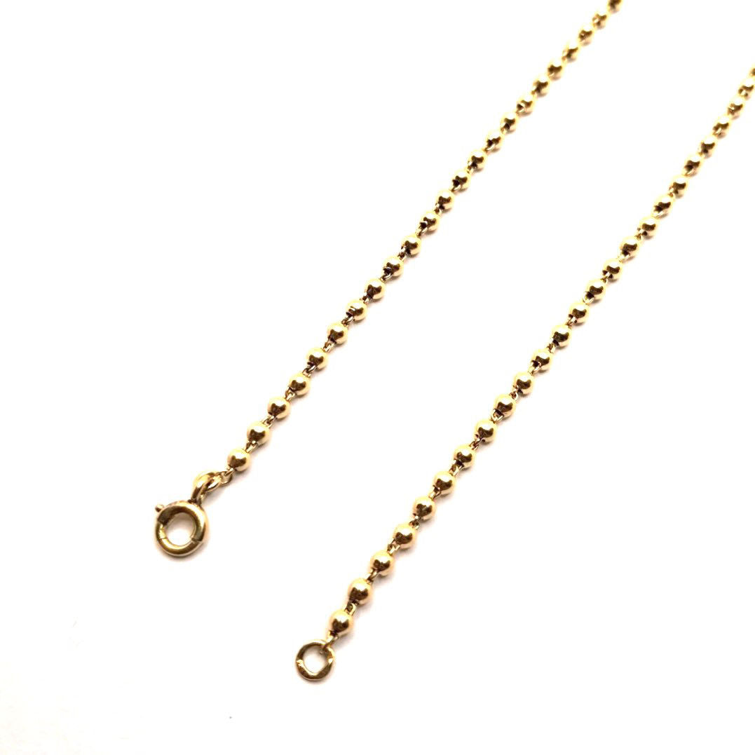 Collier marseillais or jaune