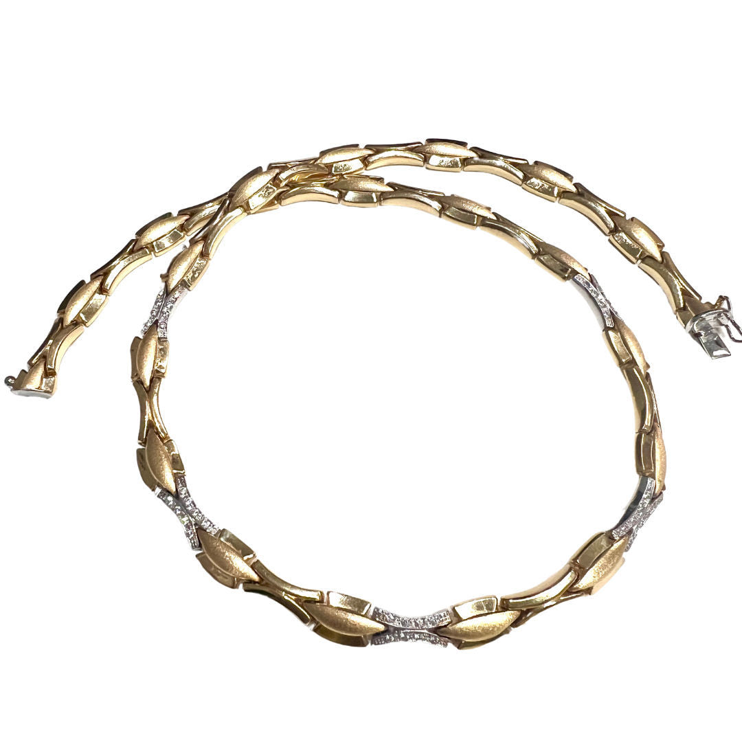 Collier Maille en or jaune