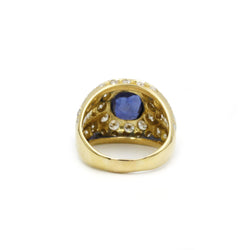 Bague - Saphir & Diamants