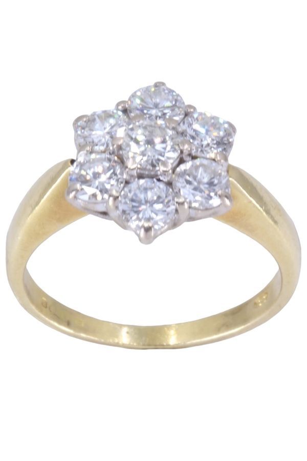 BAGUE FLEUR DIAMANTS