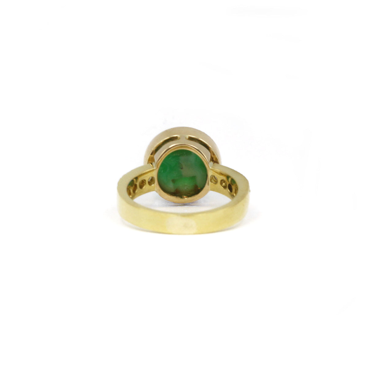 Bague - Jadéite et Diamants