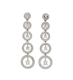 Boucles D'Oreilles - Or Et Diamants