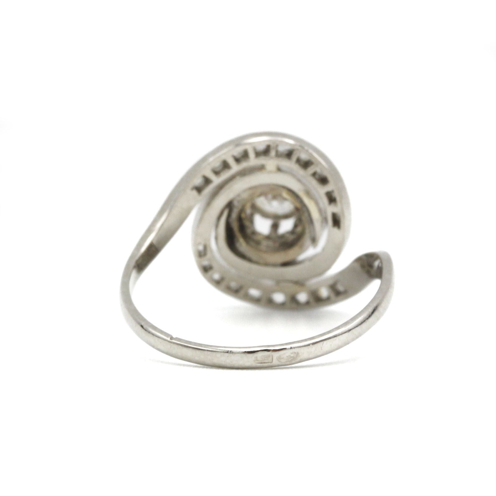 Bague - Or, Platine & Diamants