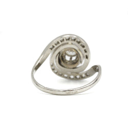 Bague - Or, Platine & Diamants