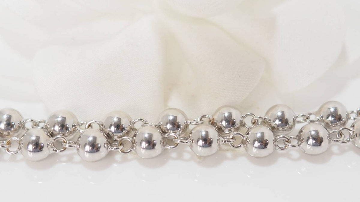 Collier Marseillais en or blanc