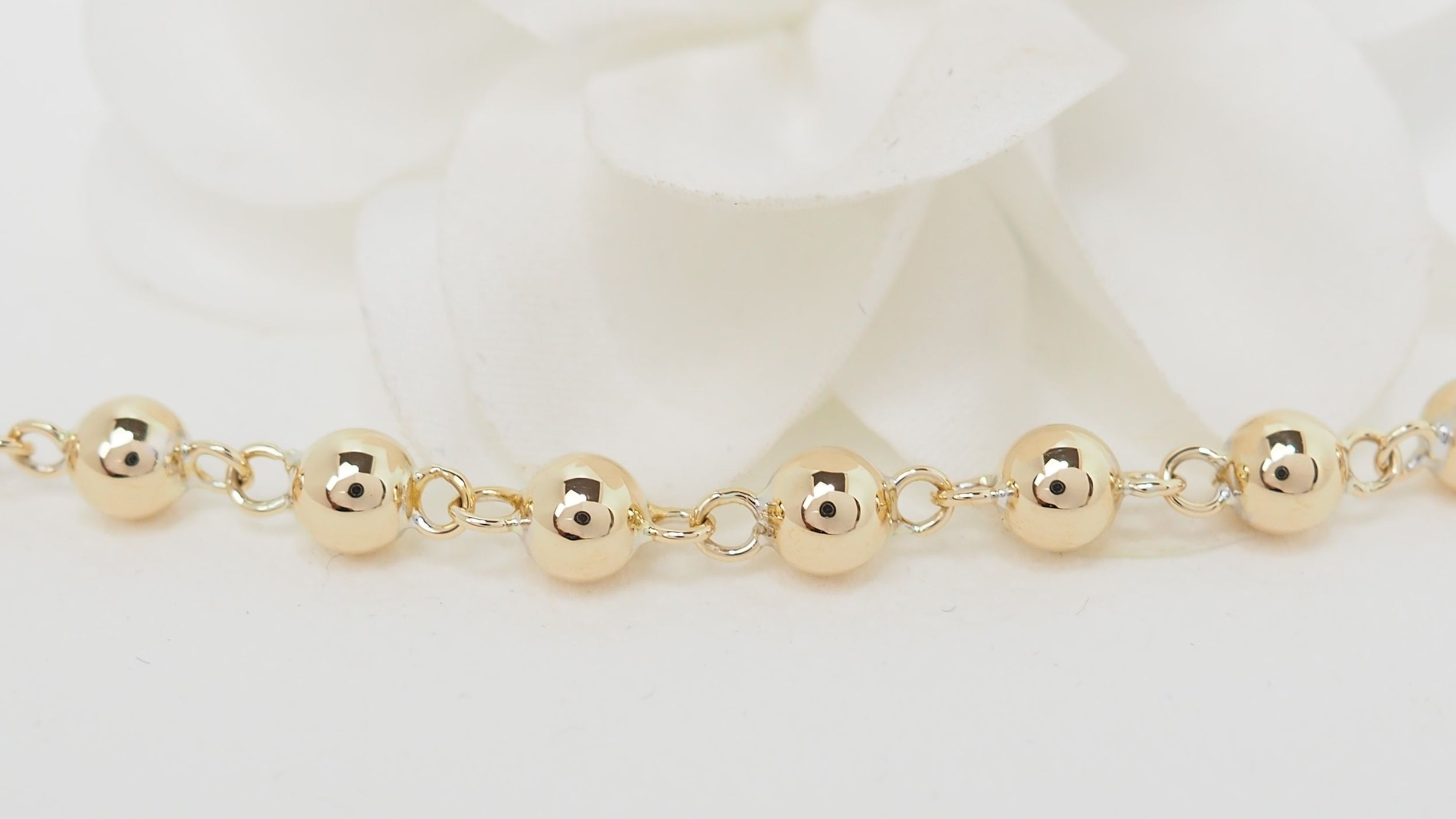 Marseille bracelet in yellow gold 