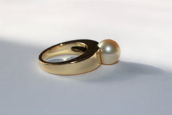 O.J Perrin bague perle